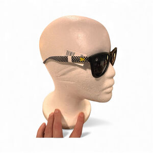 Kids Knockaround Sk8er Black & White Checkered Sunglasses One Size